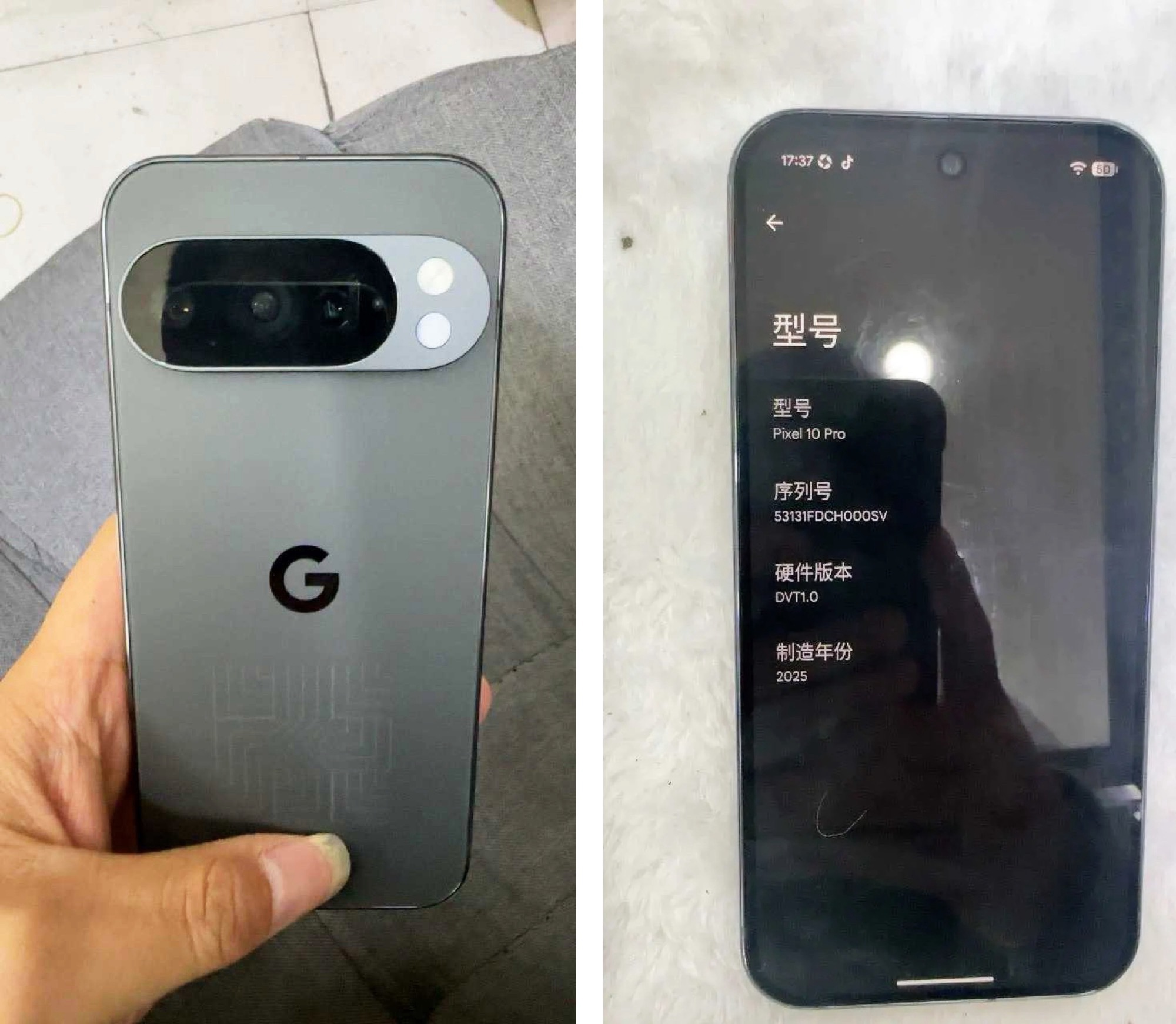 Leaked prototype of Google Pixel 10 Pro shows subtle design tweaks